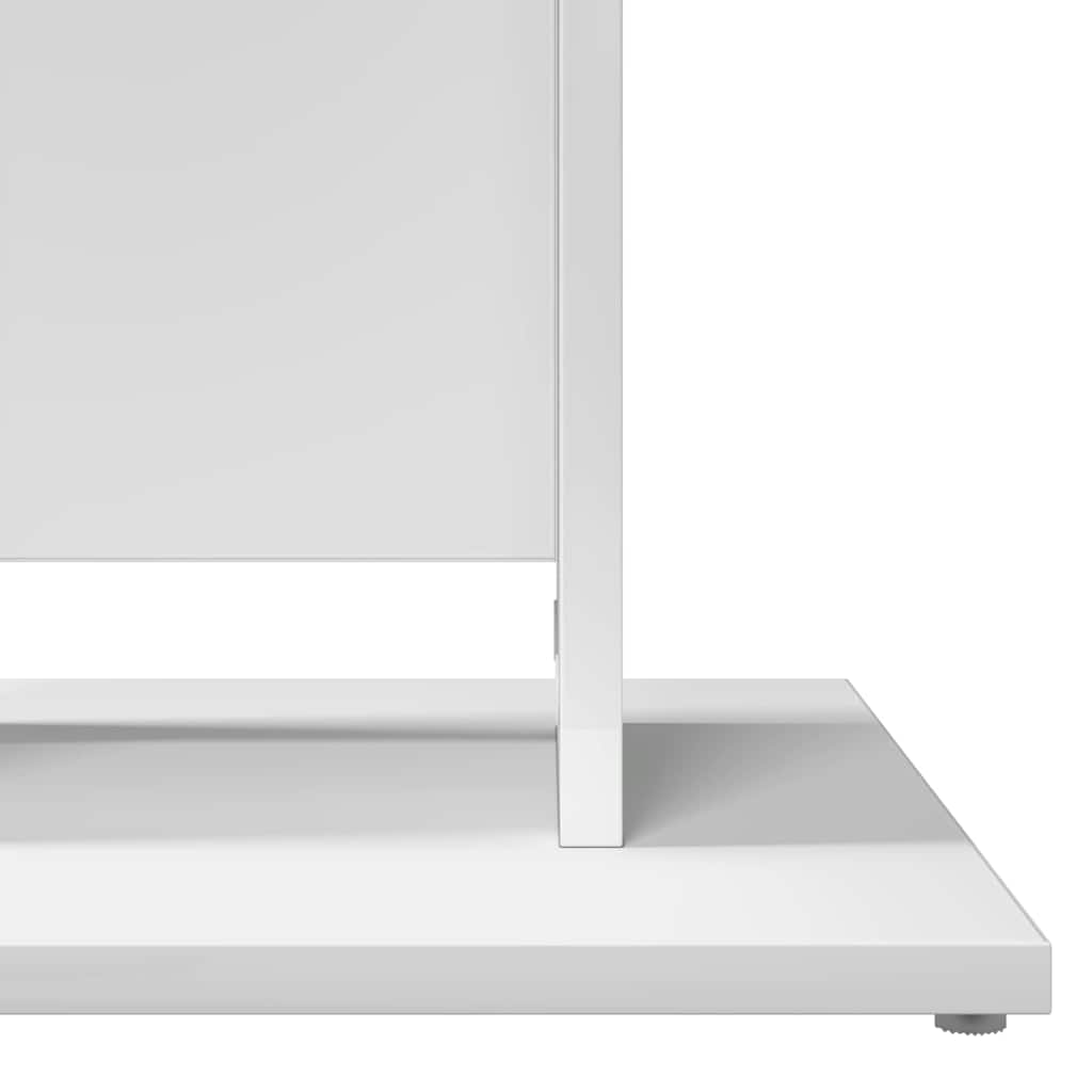 Τραπέζι Bistro Λευκό 60 x 60 x 75 εκ. Επεξ. Ξύλο