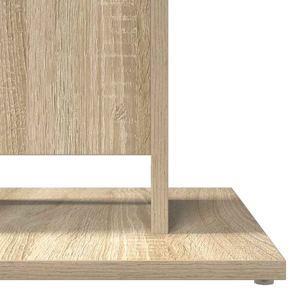 Τραπέζι Bistro Χρώμα Sonoma Δρυς 60 x 60 x 75 εκ. Επεξ. Ξύλο