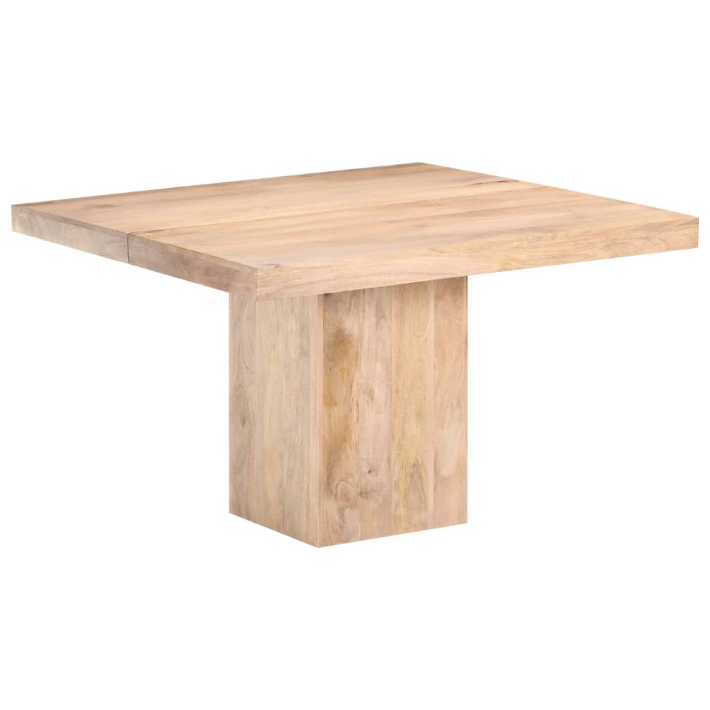 Τραπεζαρία 120 x 120 x 77 εκ. από Μασίφ Ξύλο Μάνγκο