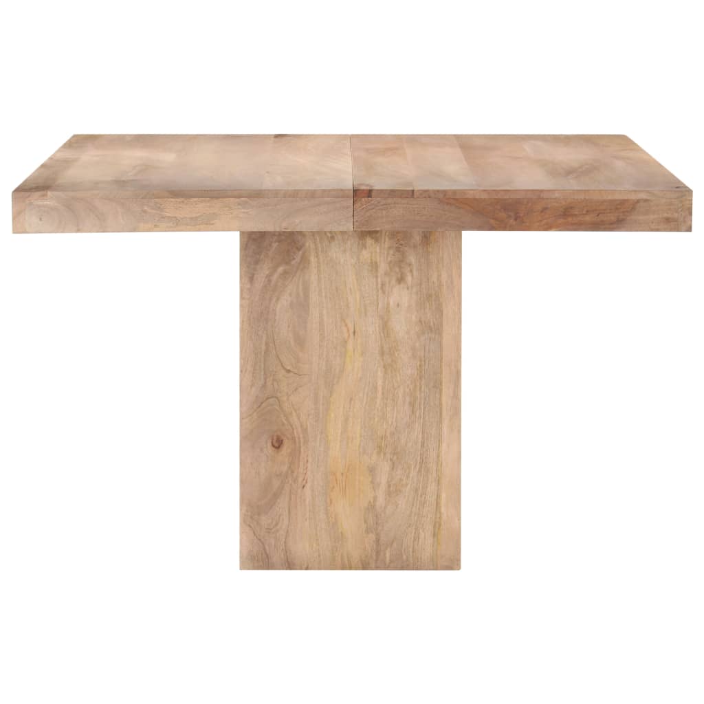 Τραπεζαρία 120 x 120 x 77 εκ. από Μασίφ Ξύλο Μάνγκο