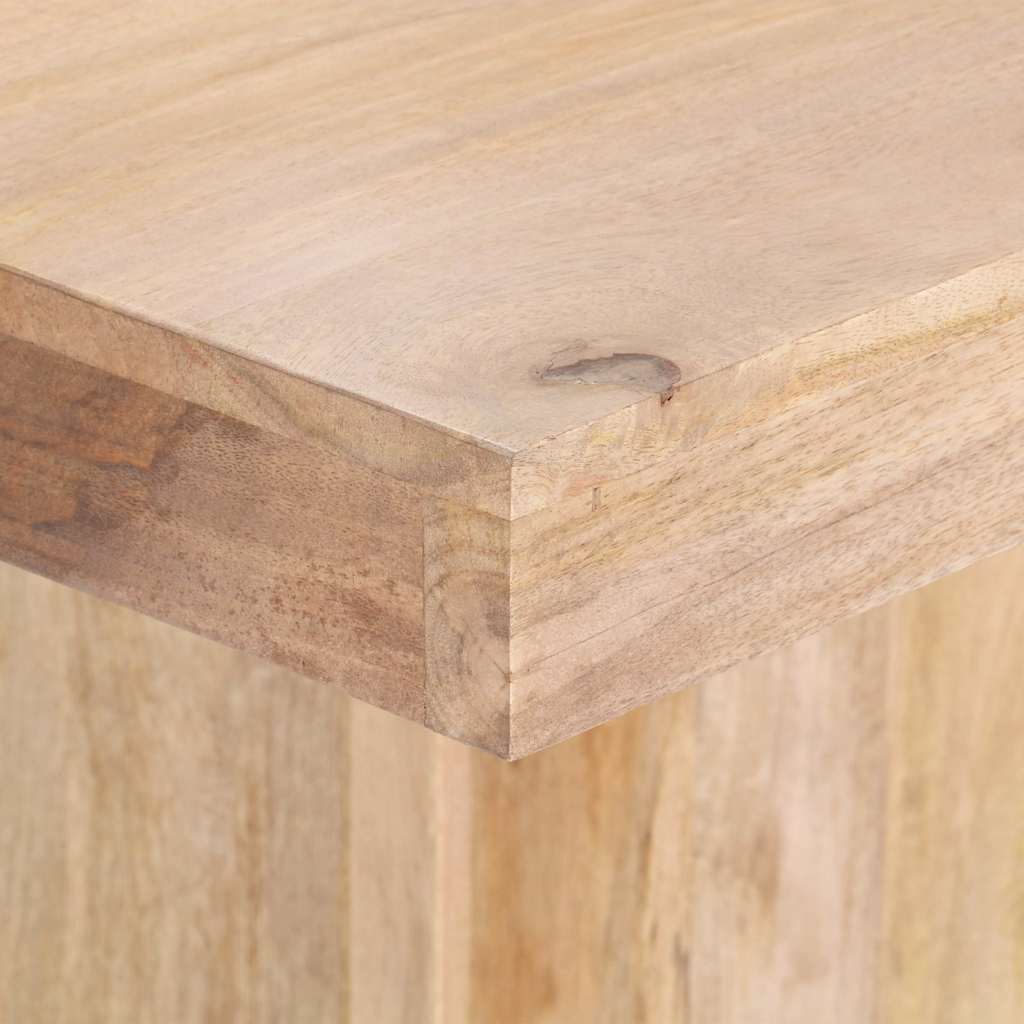 Τραπεζαρία 120 x 120 x 77 εκ. από Μασίφ Ξύλο Μάνγκο