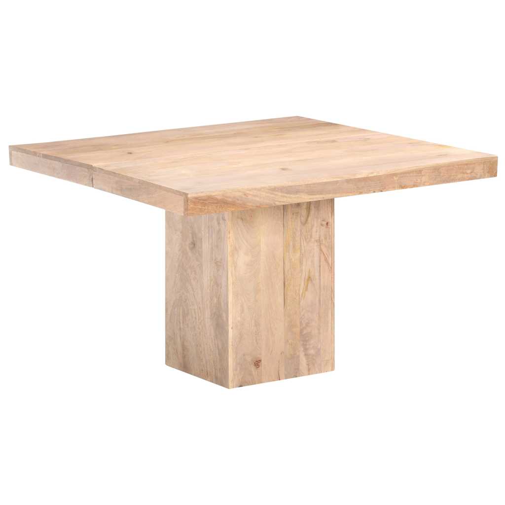 Τραπεζαρία 120 x 120 x 77 εκ. από Μασίφ Ξύλο Μάνγκο