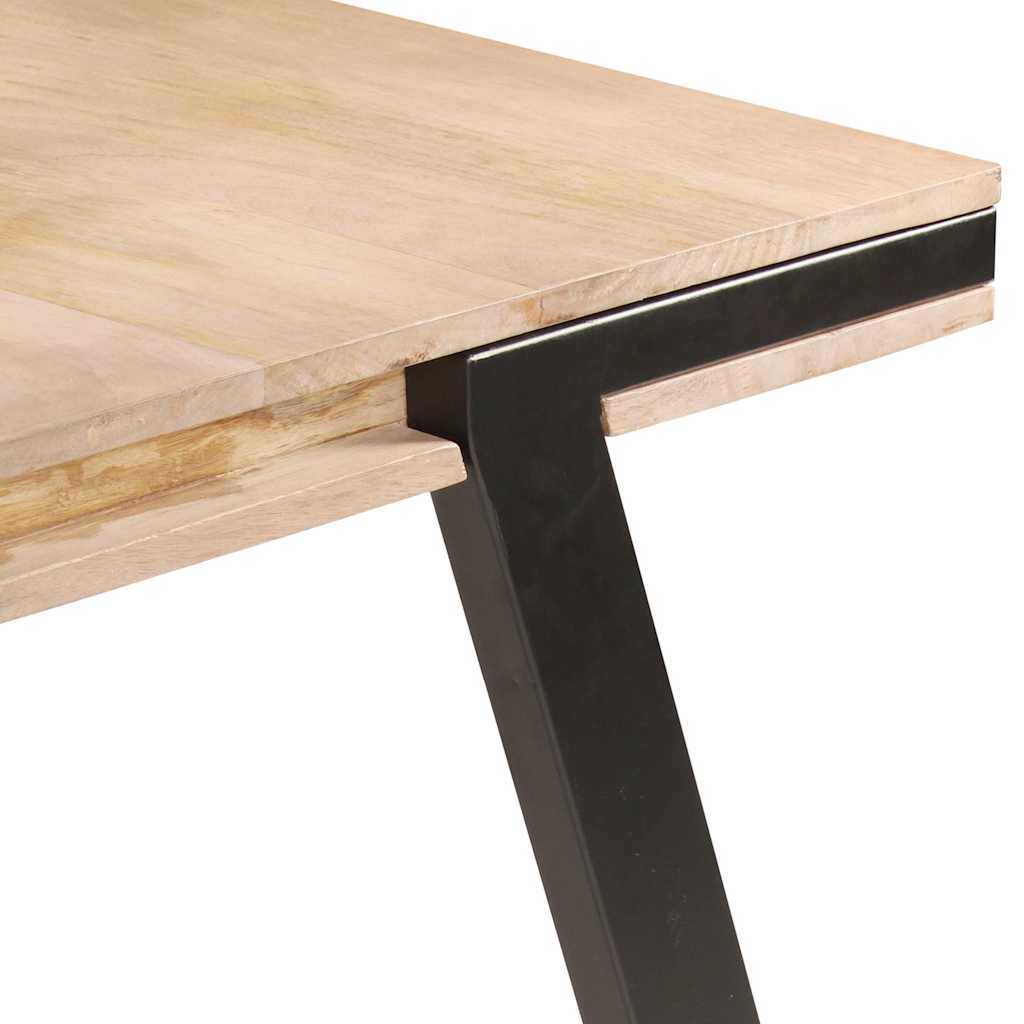 Τραπεζαρία 180 x 90 x 76 εκ. από Μασίφ Ξύλο Μάνγκο