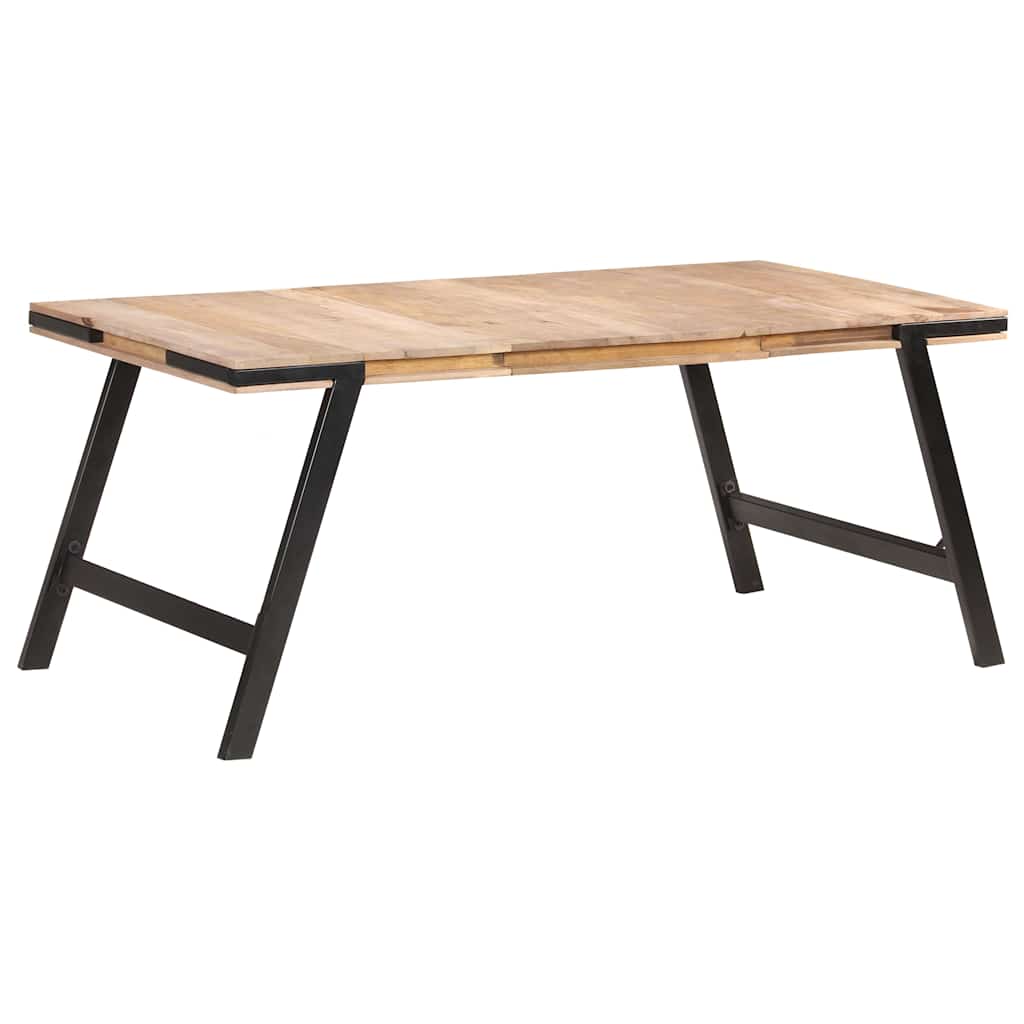 Τραπεζαρία 180 x 90 x 76 εκ. από Μασίφ Ξύλο Μάνγκο