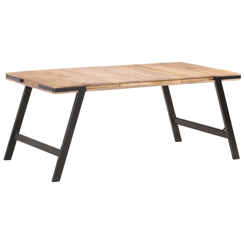 Τραπεζαρία 180 x 90 x 76 εκ. από Μασίφ Ξύλο Μάνγκο