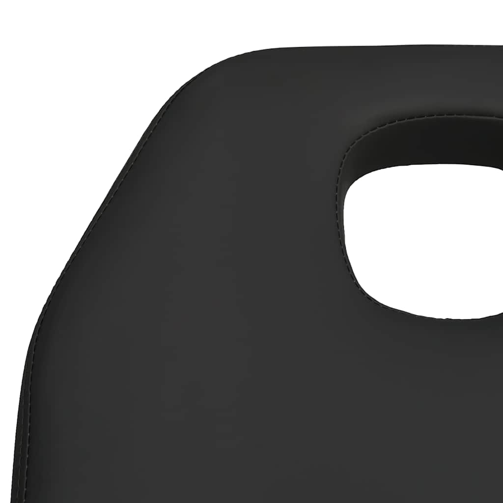 Κρεβάτι - Πολυθρόνα Αισθητικής Μαύρο 180 x 62 x (86,5-118) εκ.