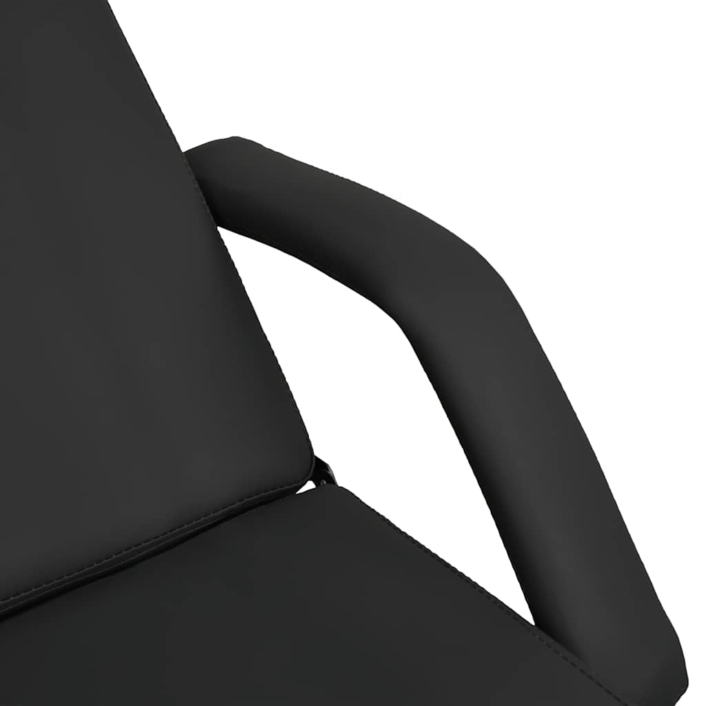 Κρεβάτι - Πολυθρόνα Αισθητικής Μαύρο 180 x 62 x (86,5-118) εκ.