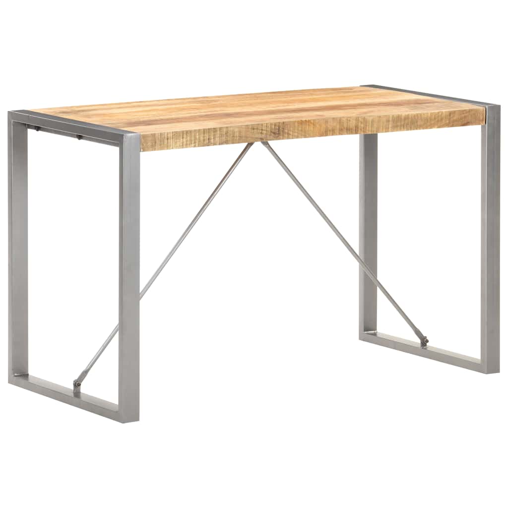 Τραπεζαρία 120 x 60 x 75 εκ. από Μασίφ Ακατέργαστο Ξύλο Μάνγκο