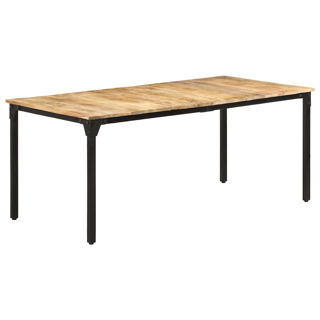 Τραπεζαρία 180 x 90 x 76 εκ. από Ακατέργαστο Ξύλο Μάνγκο