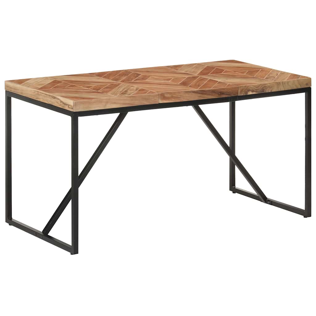 Τραπεζαρία 140 x 70 x 76 εκ. από Μασίφ Ξύλο Ακακίας/Ξύλο Μάνγκο