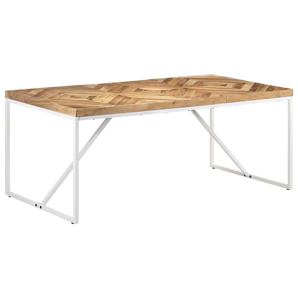 Τραπεζαρία 180 x 90 x 76 εκ. από Μασίφ Ξύλο Ακακίας/Μάνγκο