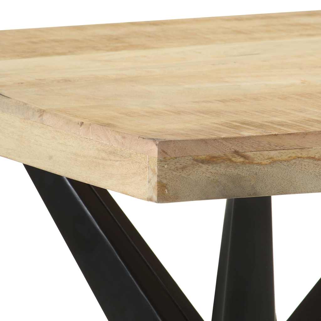 Τραπεζαρία 120 x 60 x 76 εκ. από Μασίφ Ξύλο Μάνγκο