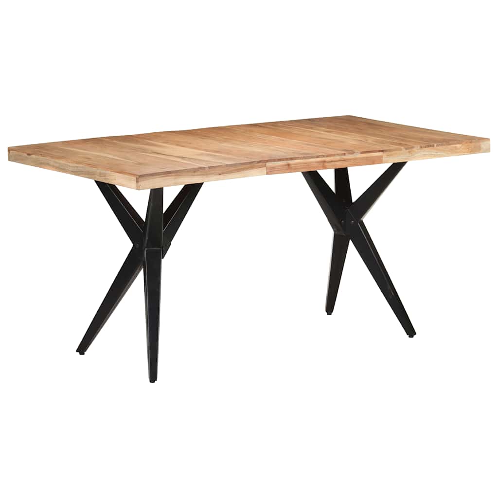 Τραπεζαρία 160 x 80 x 76 εκ. από Μασίφ Ξύλο Ακακίας