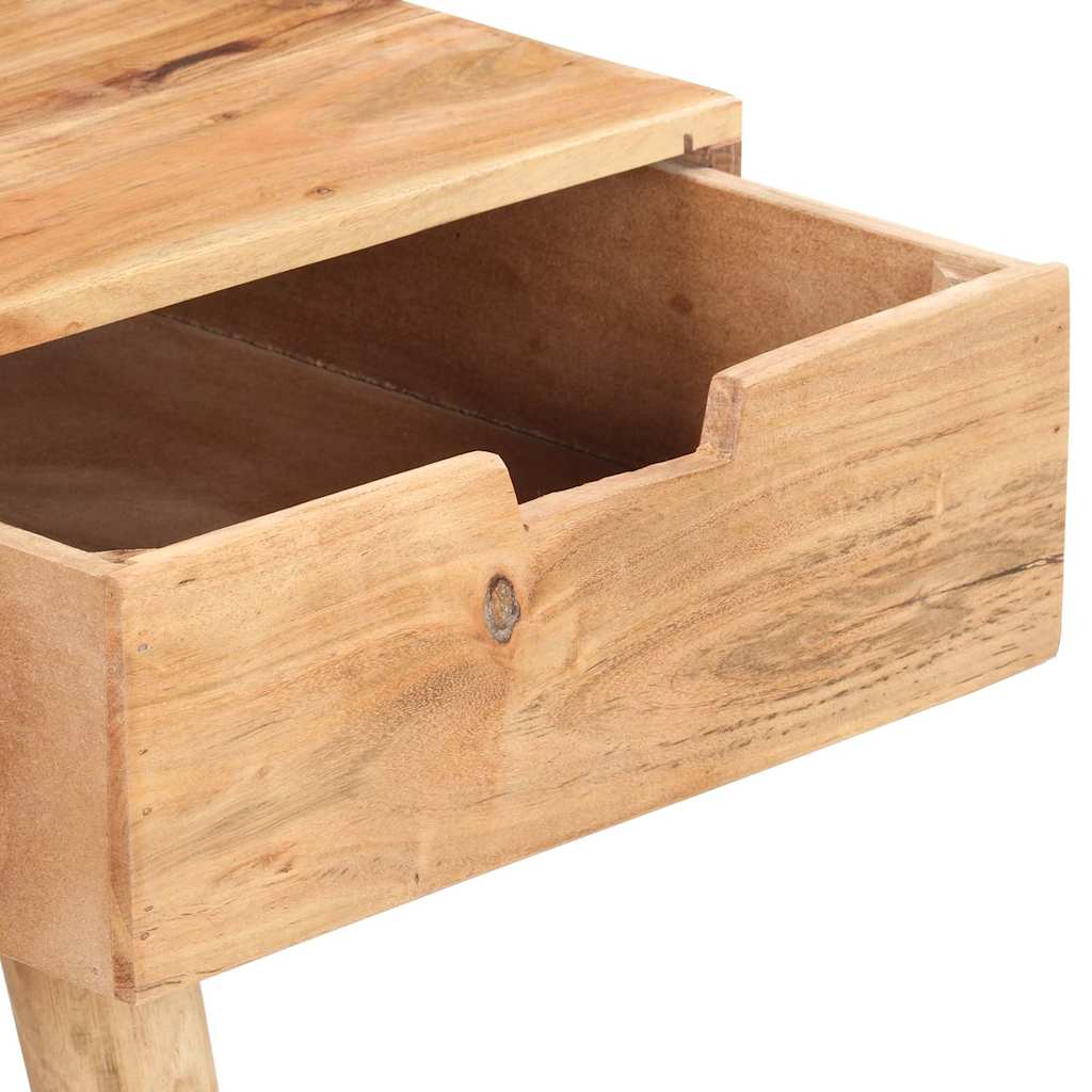 Τουαλέτα 112 x 45 x 76 εκ. από Μασίφ Ξύλο Ακακίας με Καθρέπτη