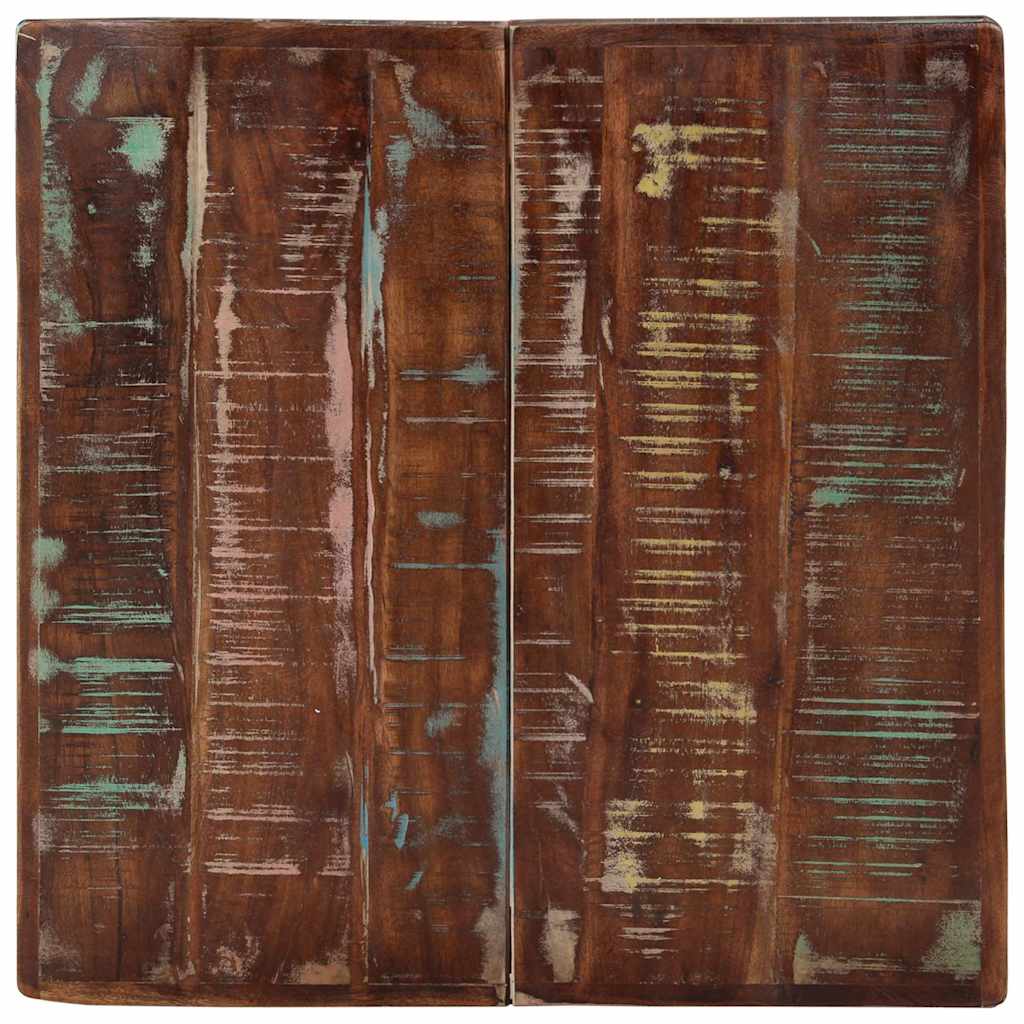Τραπέζι Bistro 60 x 60 x 76 εκ. Μασίφ Ανακυκλωμένο Ξύλο
