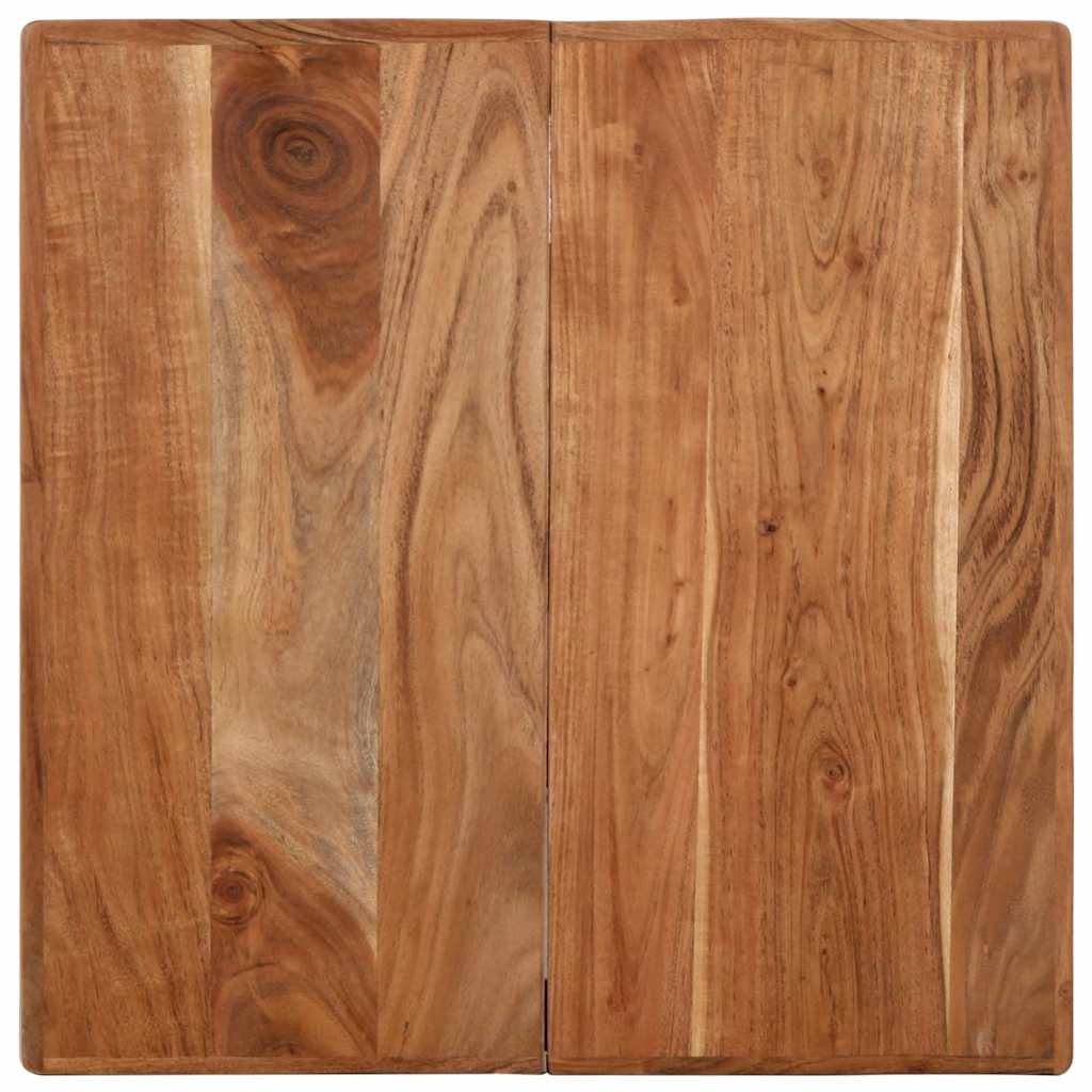 Τραπέζι Bistro 60 x 60 x 76 εκ. από Μασίφ Ξύλο Ακακίας