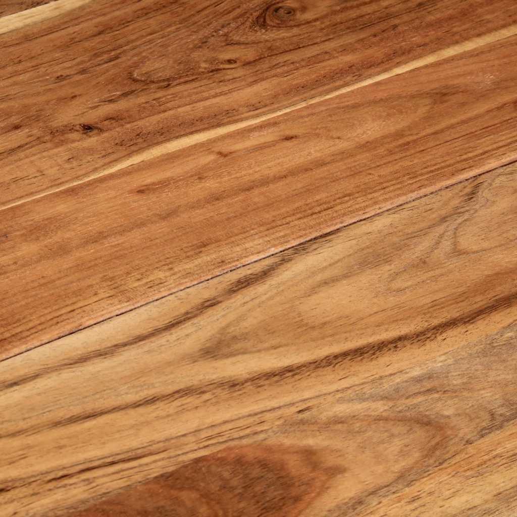 Τραπέζι Bistro 60 x 60 x 76 εκ. από Μασίφ Ξύλο Ακακίας
