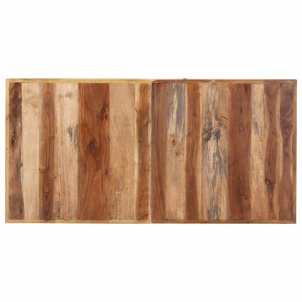 Τραπεζαρία 140 x 70 x 75 εκ. Μασίφ Ξύλο & Μελί Φινίρισμα