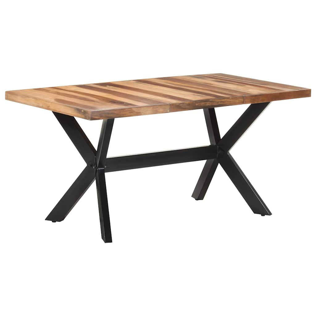 Τραπεζαρία 160 x 80 x 75 εκ. Μασίφ Ξύλο & Μελί Φινίρισμα