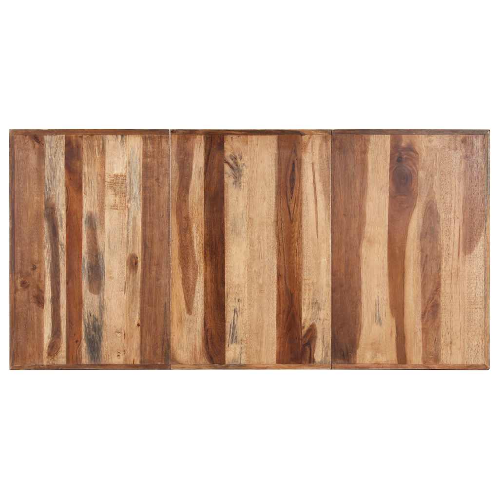 Τραπεζαρία 160 x 80 x 75 εκ. Μασίφ Ξύλο & Μελί Φινίρισμα