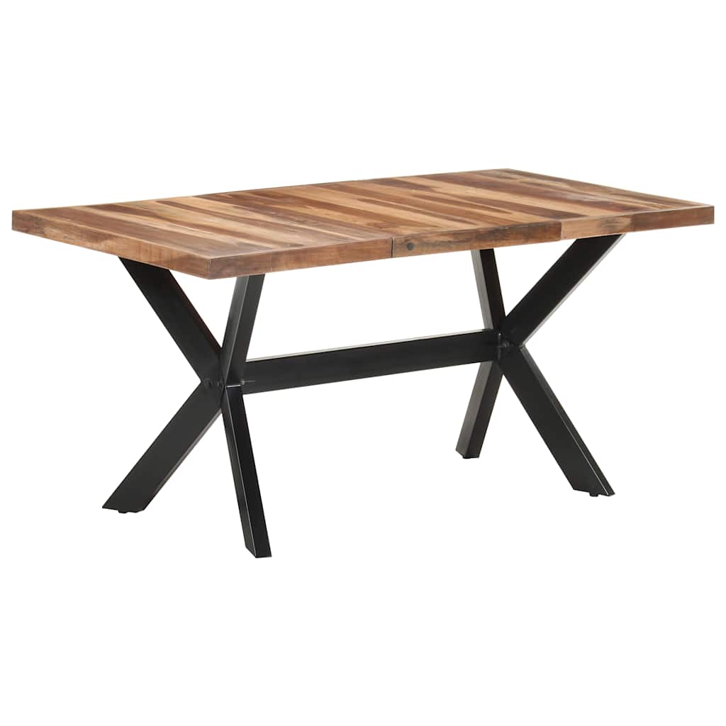 Τραπεζαρία 160 x 80 x 75 εκ. Μασίφ Ξύλο & Μελί Φινίρισμα