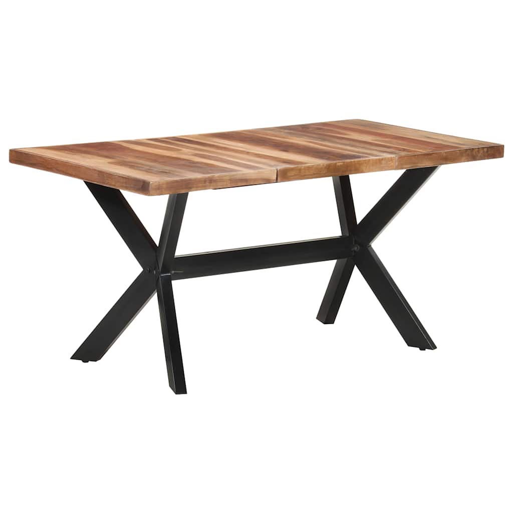 Τραπεζαρία 160 x 80 x 75 εκ. Μασίφ Ξύλο & Μελί Φινίρισμα