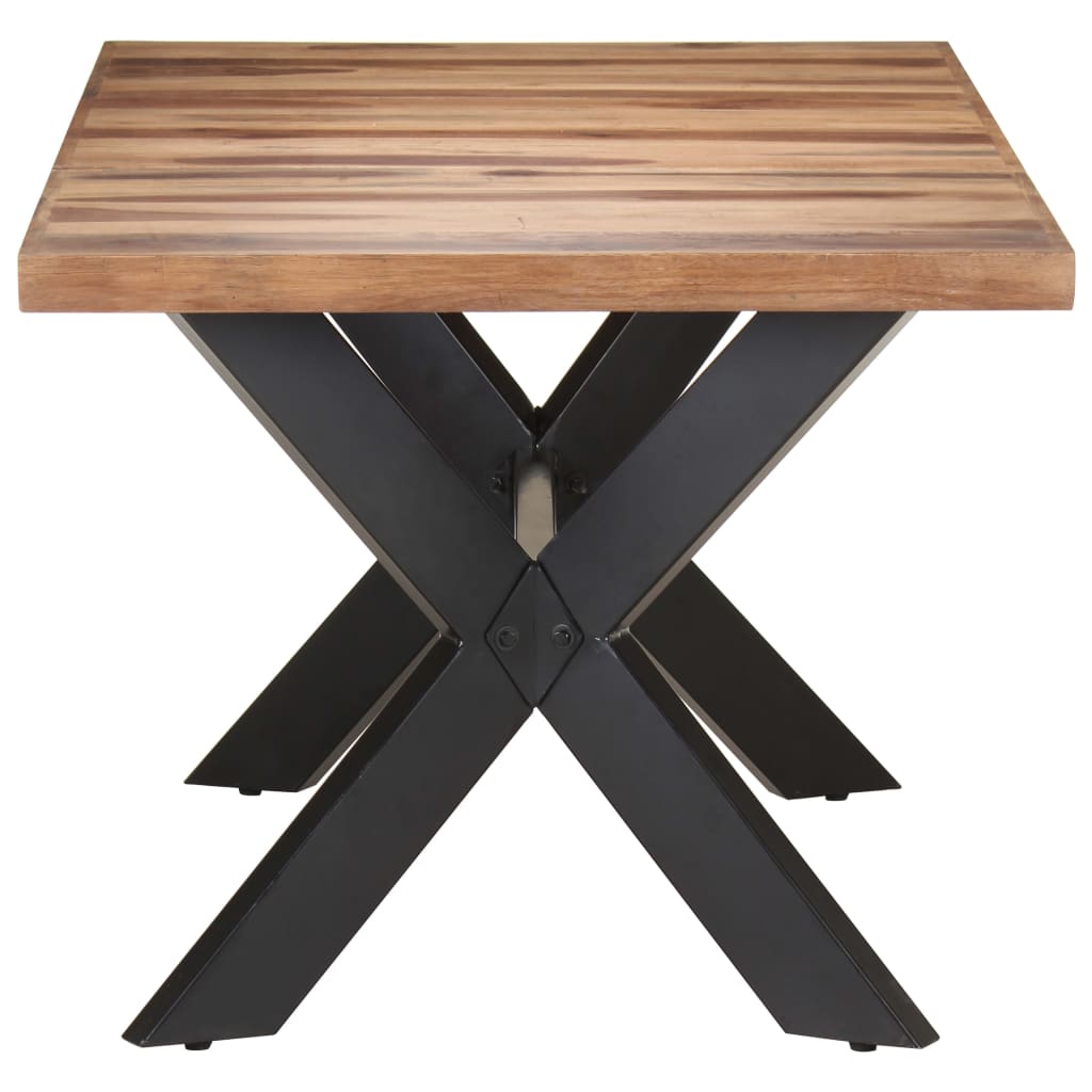 Τραπεζαρία 180 x 90 x 75 εκ. Μασίφ Ξύλο & Μελί Φινίρισμα