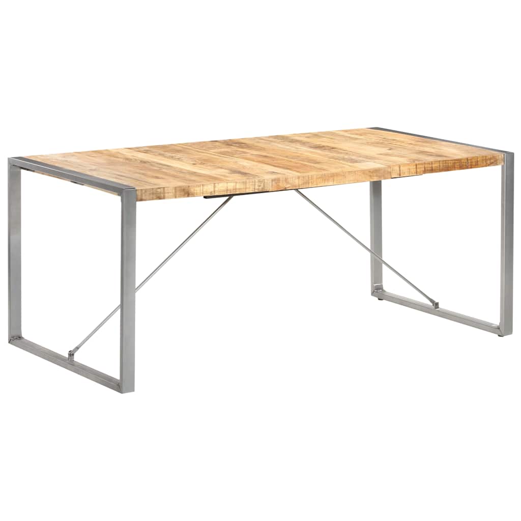 Τραπεζαρία 180 x 90 x 75 εκ. από Μασίφ Ακατέργαστο Ξύλο Μάνγκο