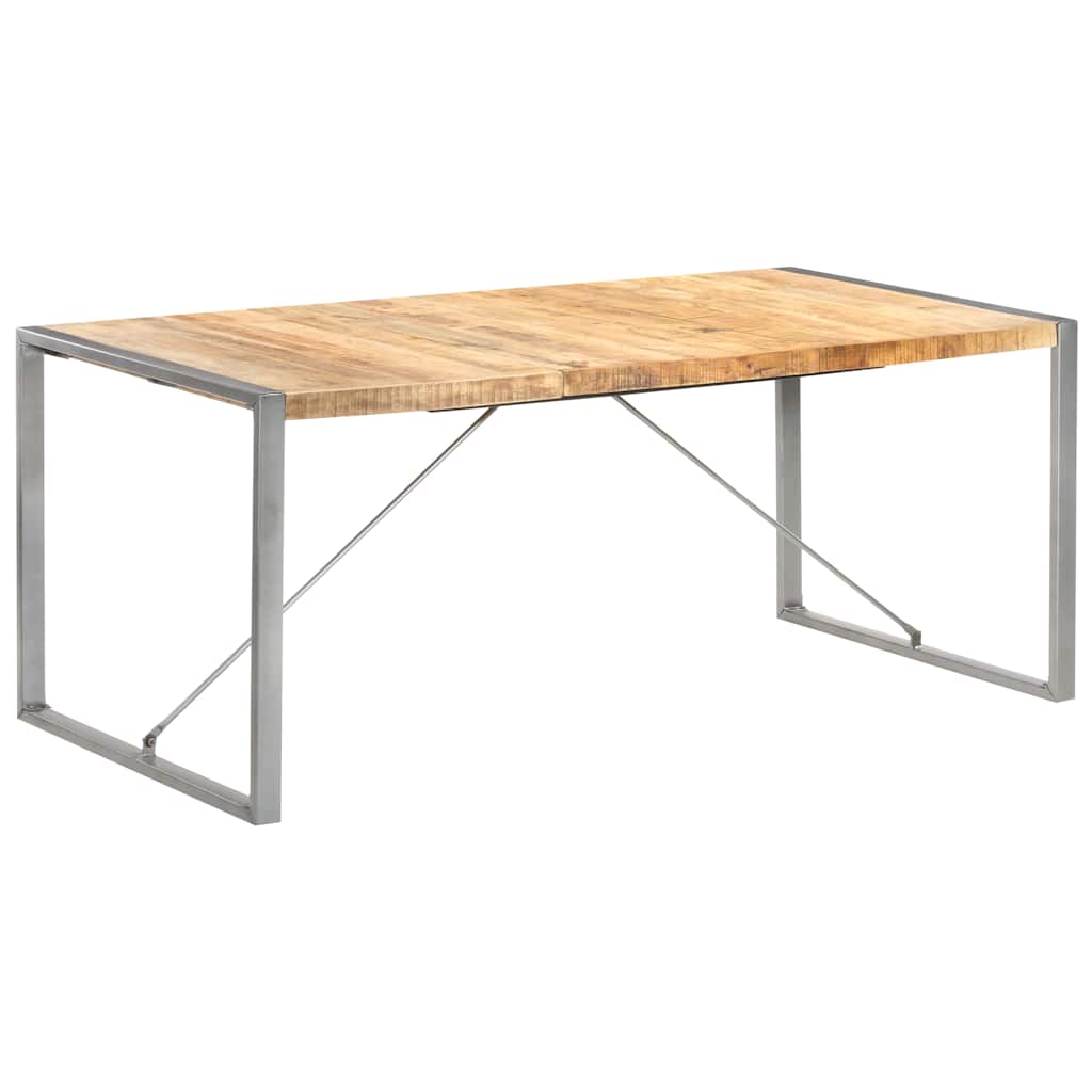 Τραπεζαρία 180 x 90 x 75 εκ. από Μασίφ Ακατέργαστο Ξύλο Μάνγκο