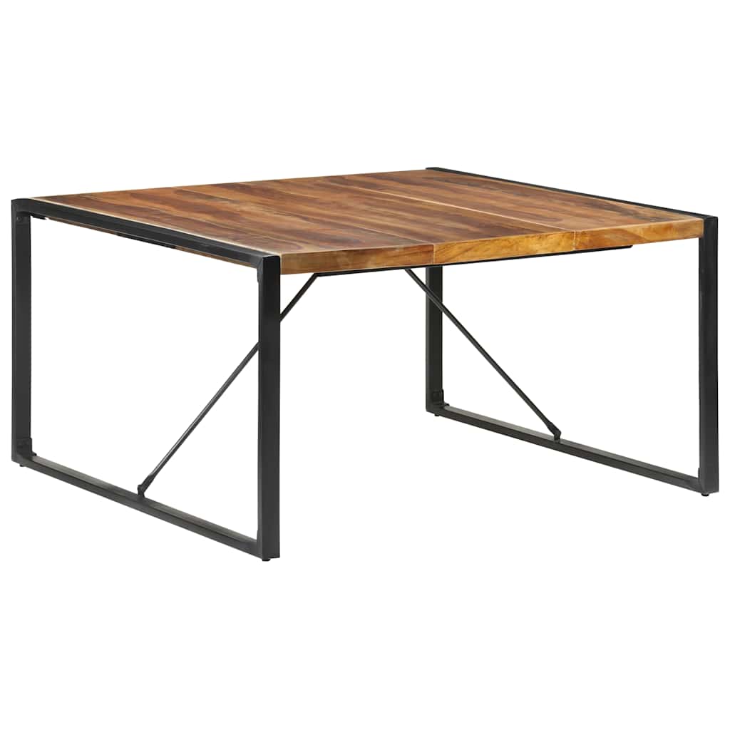 Τραπεζαρία 140 x 140 x 75 εκ. από Μασίφ Ξύλο
