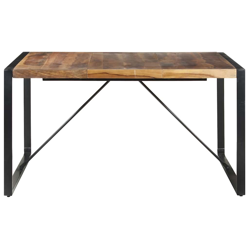 Τραπεζαρία 140 x 140 x 75 εκ. από Μασίφ Ξύλο