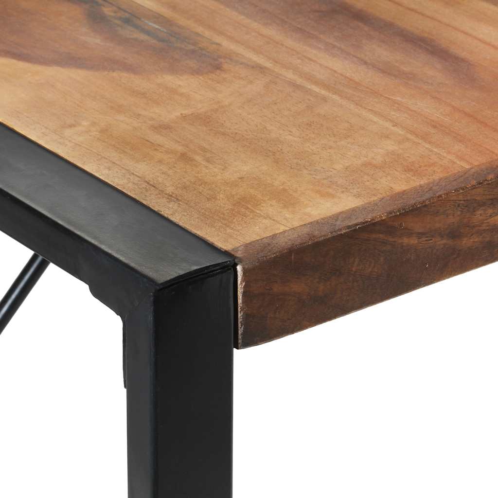 Τραπεζαρία 140 x 140 x 75 εκ. από Μασίφ Ξύλο