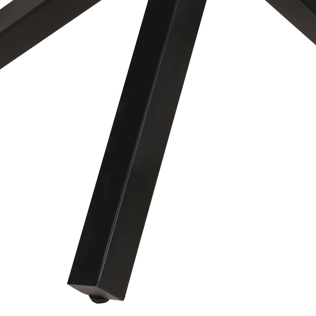 Τραπεζαρία Στρογγυλή 100 x 100 x 75 εκ. Μασίφ Ανακυκλωμένο Ξύλο
