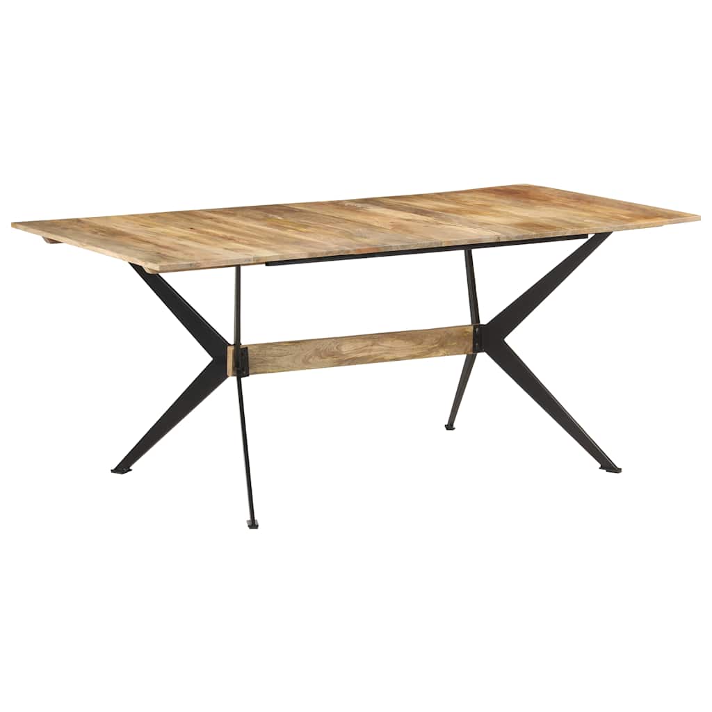 Τραπεζαρία 180 x 90 x 76 εκ. από Μασίφ Ξύλο Μάνγκο
