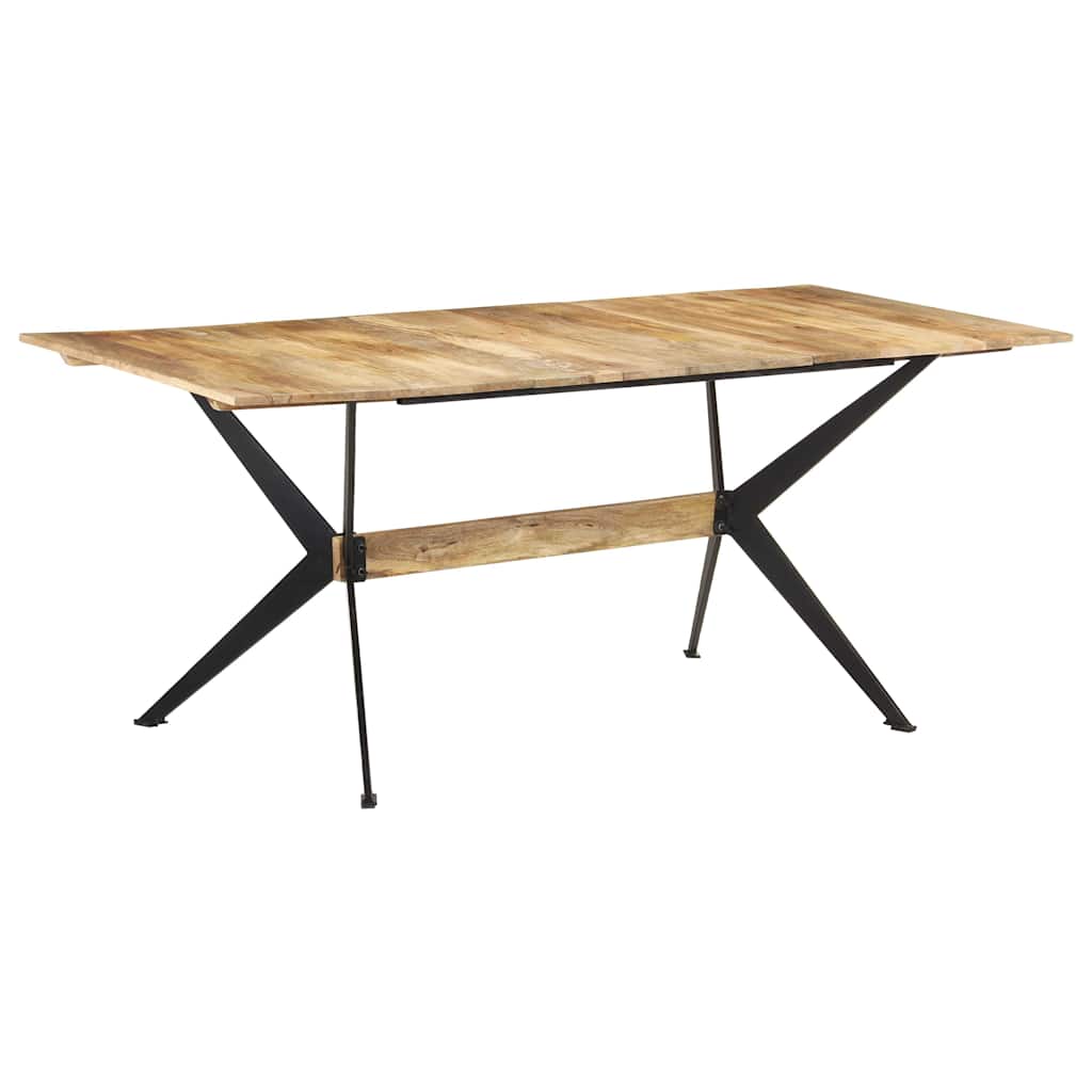 Τραπεζαρία 180 x 90 x 76 εκ. από Μασίφ Ξύλο Μάνγκο