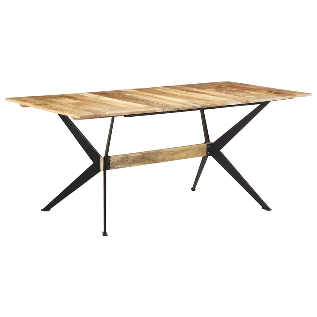 Τραπεζαρία 180 x 90 x 76 εκ. από Μασίφ Ξύλο Μάνγκο