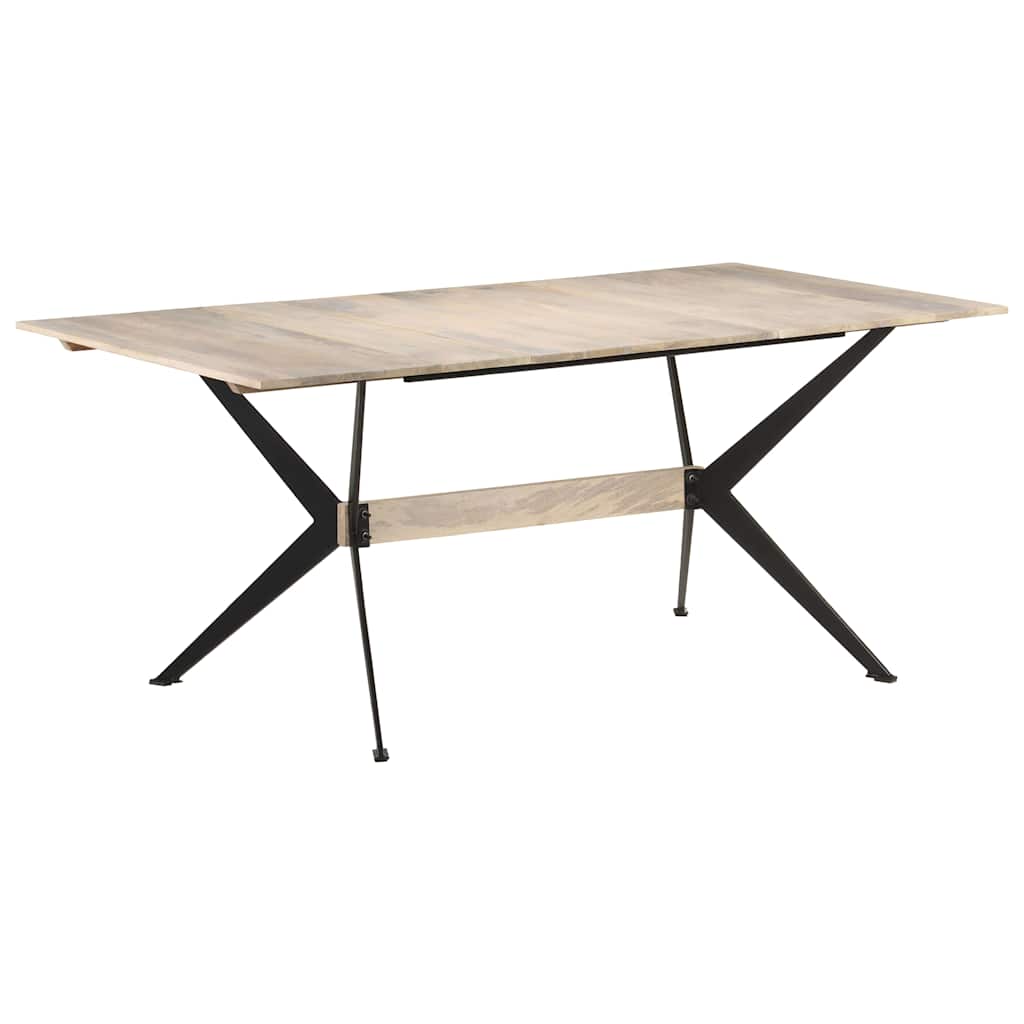 Τραπεζαρία 180 x 90 x 76 εκ. από Μασίφ Ξύλο Μάνγκο