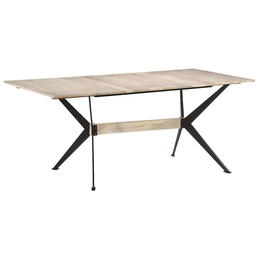 Τραπεζαρία 180 x 90 x 76 εκ. από Μασίφ Ξύλο Μάνγκο