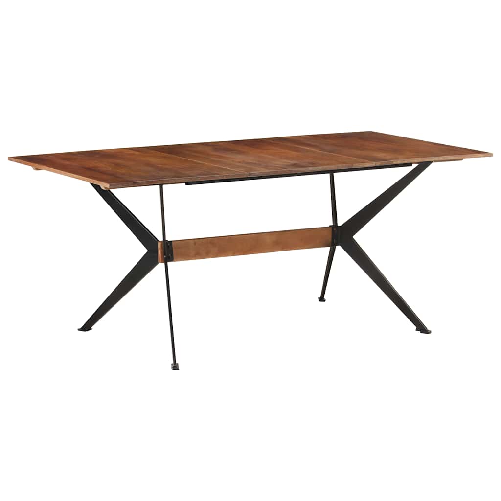 Τραπεζαρία 180 x 90 x 76 εκ. από Μασίφ Ξύλο Μάνγκο