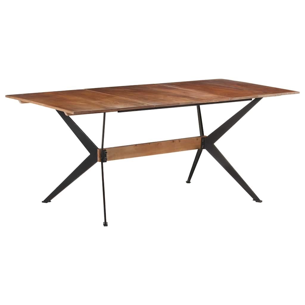 Τραπεζαρία 180 x 90 x 76 εκ. από Μασίφ Ξύλο Μάνγκο