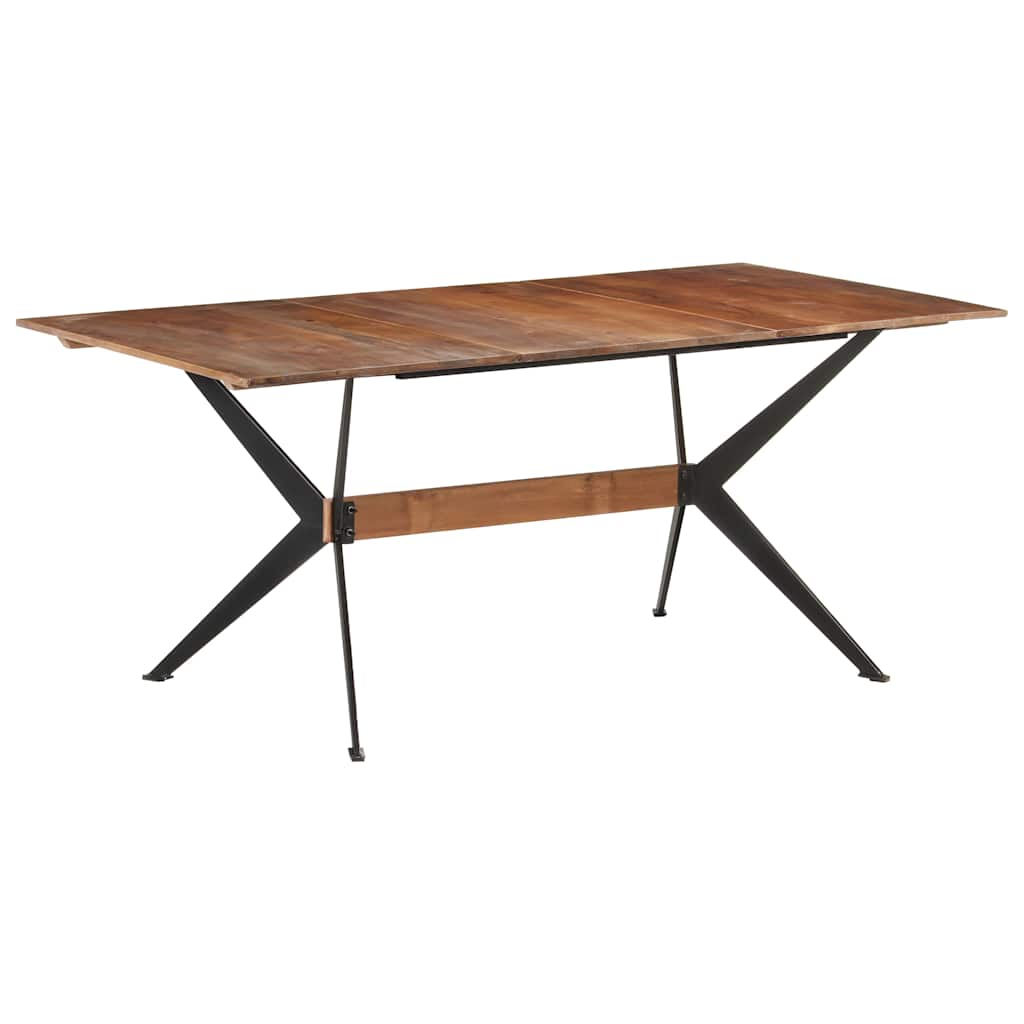 Τραπεζαρία 180 x 90 x 76 εκ. από Μασίφ Ξύλο Μάνγκο