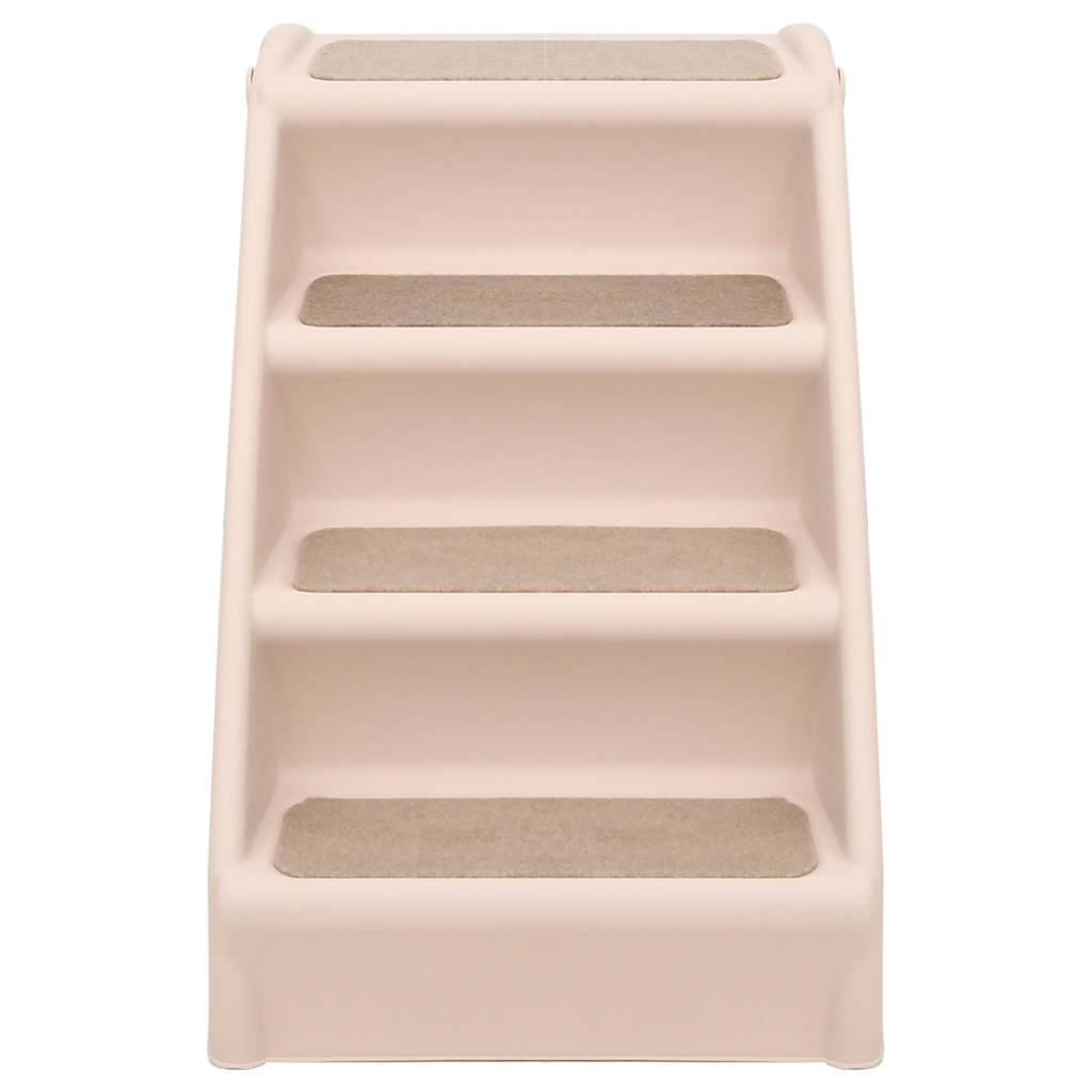 Σκαλάκια για Σκύλους Πτυσσόμενα Κρεμ 62 x 40 x 49,5 εκ.