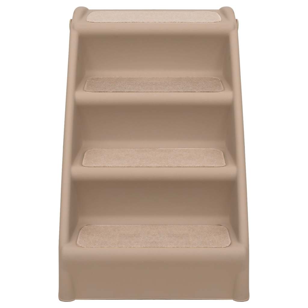 Σκαλάκια για Σκύλους Πτυσσόμενα Καφέ 62 x 40 x 49,5 εκ.