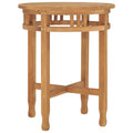 Τραπέζι Bistro Ø 60 x 75,5 εκ. από Μασίφ Ξύλο Teak