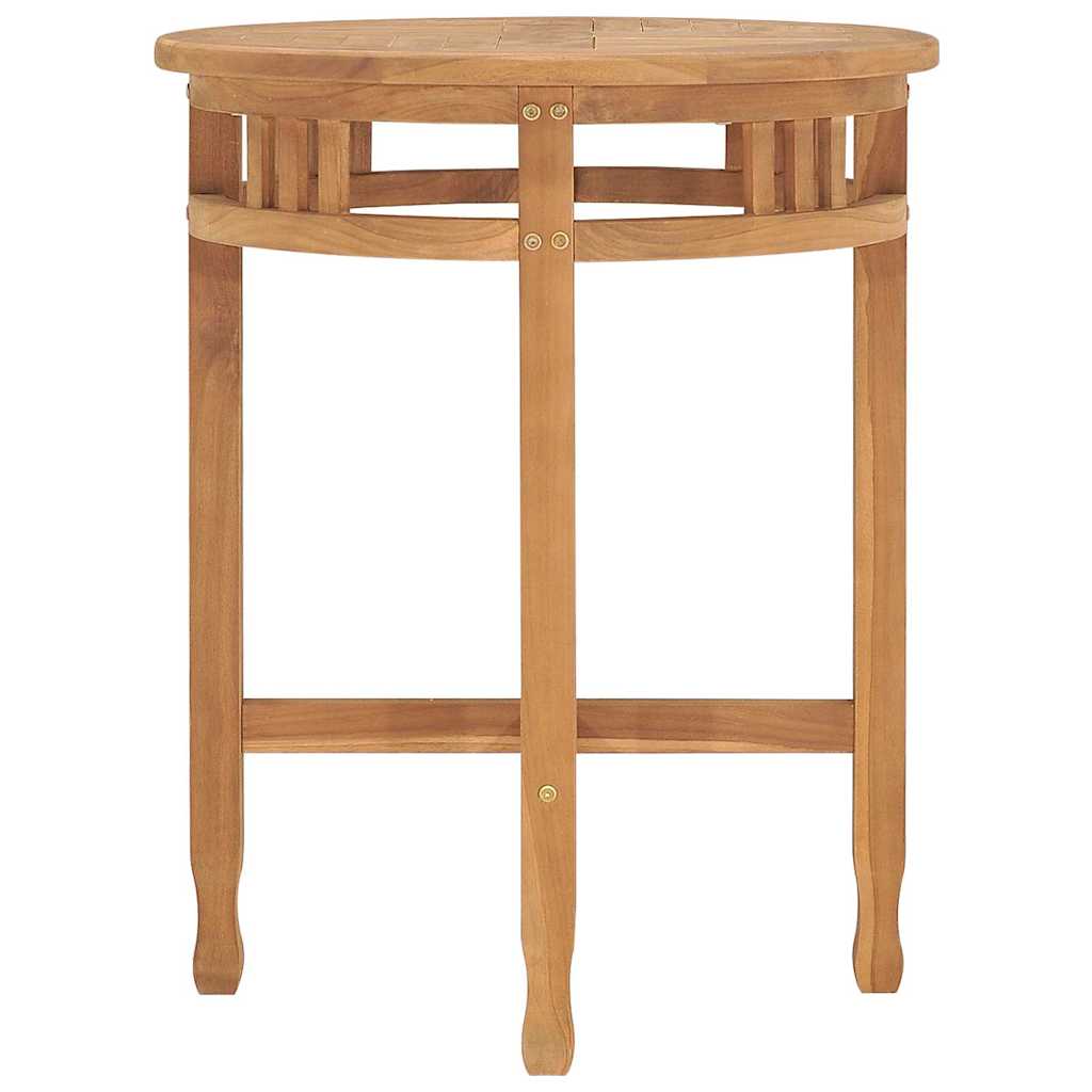 Τραπέζι Bistro Ø 60 x 75,5 εκ. από Μασίφ Ξύλο Teak