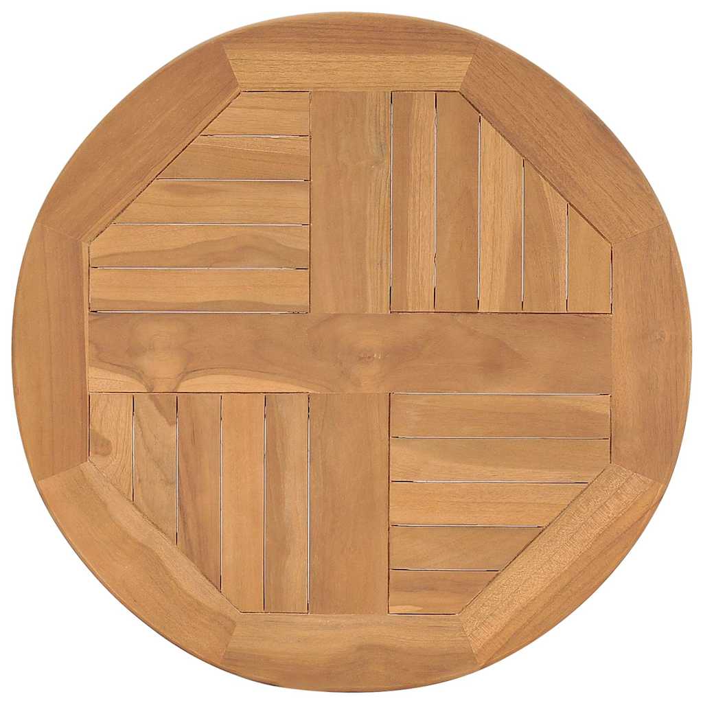 Τραπέζι Bistro Ø 60 x 75,5 εκ. από Μασίφ Ξύλο Teak