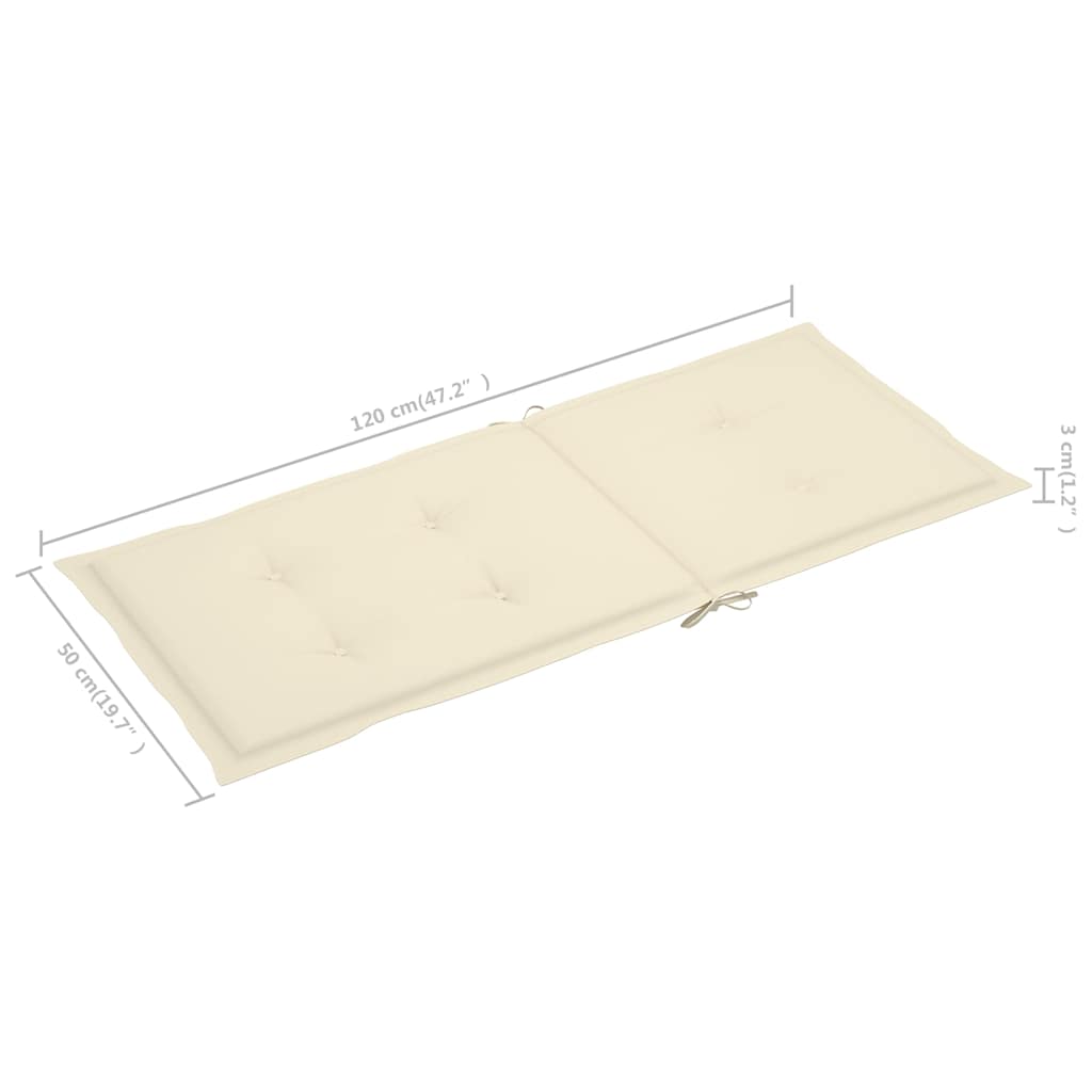 Πολυθρόνα Κουνιστή από Μασίφ Ξύλο Ακακίας με Μαξιλάρια – εικόνα προϊόντος 10