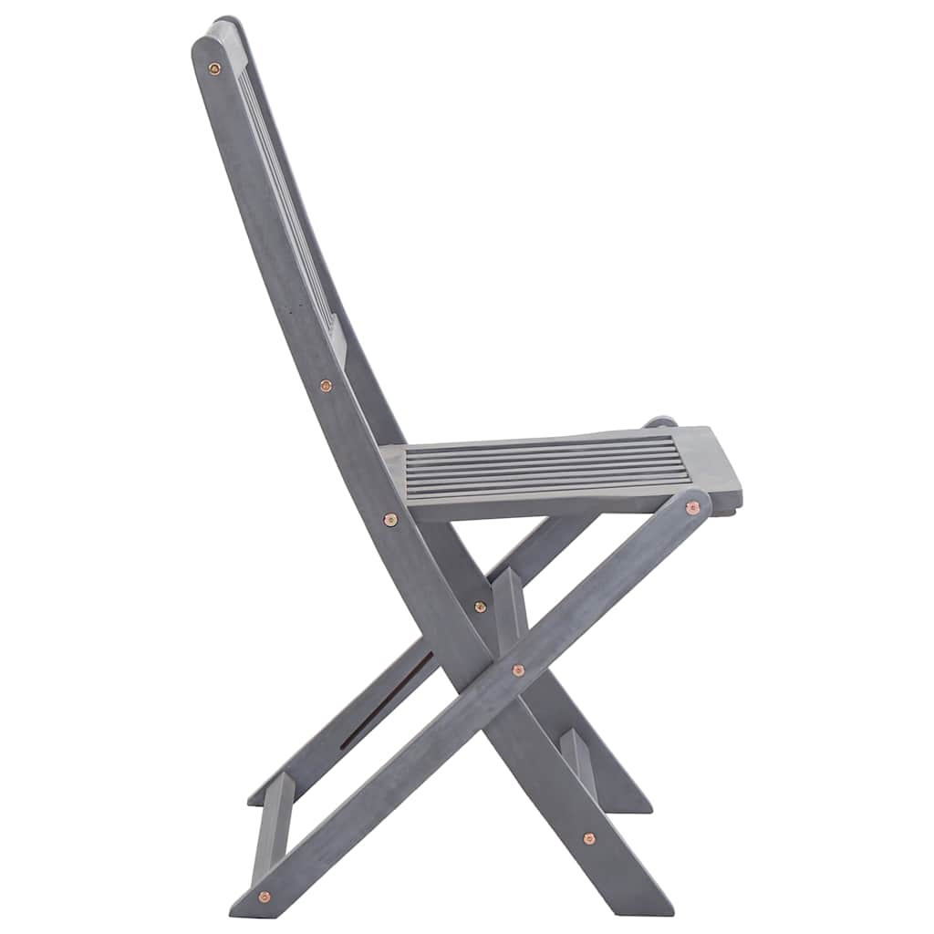 Πτυσσόμενες καρέκλες 6 τεμ. από μασίφ ξύλο ακακίας – εικόνα προϊόντος 4