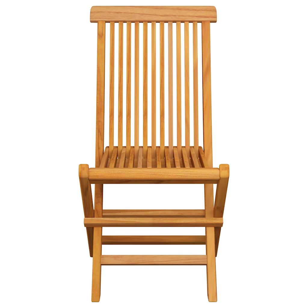 Πτυσσόμενες Καρέκλες με Μαξιλάρια σε Φωτεινό Πράσινο Χρώμα 6 τεμ. από Μασίφ Ξύλο Teak