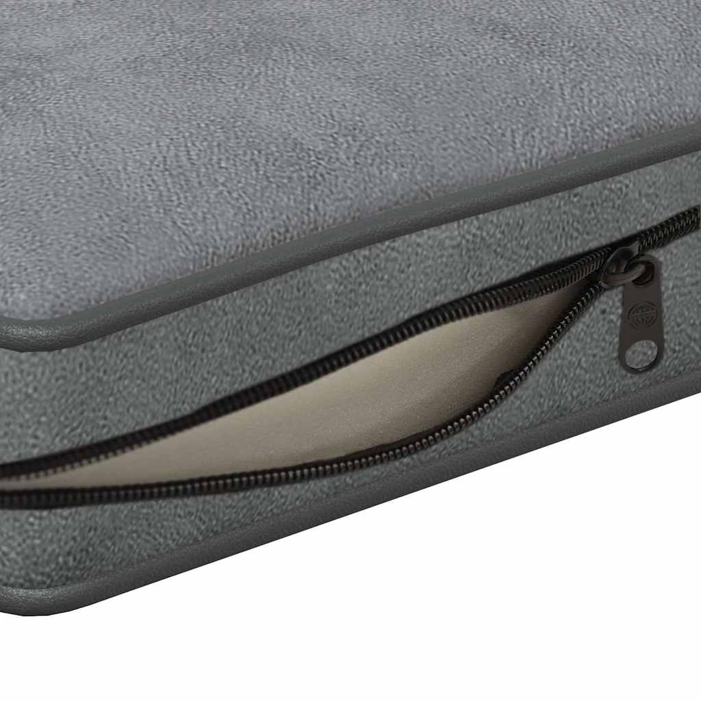 Καναπές - Κρεβάτι Σκύλου Σκούρο Γκρι 72 x 45 x 30 εκ. Βελουτέ